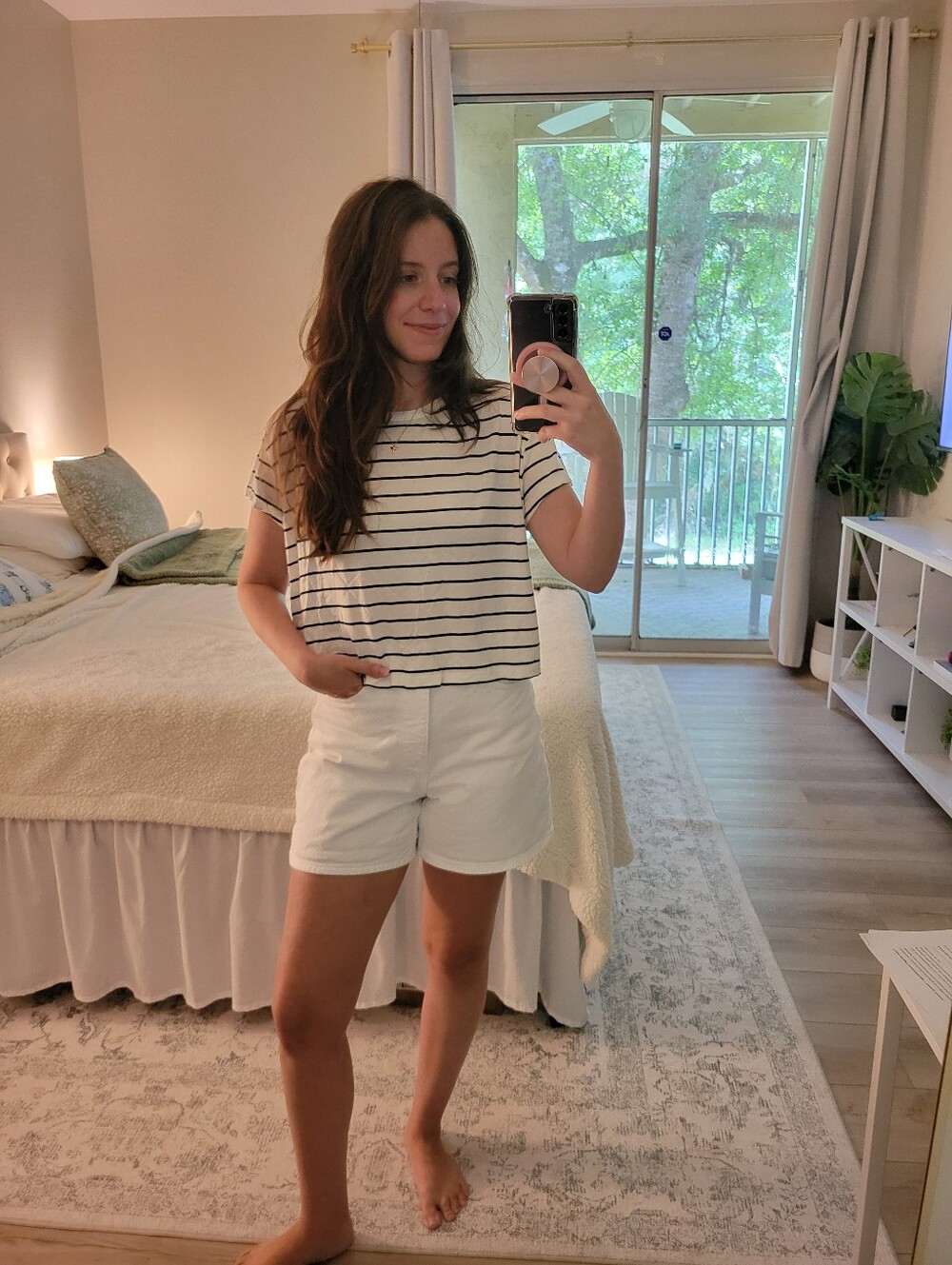 Forever 21 Stripe crop top - Picture 5 of 8